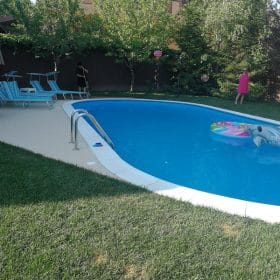 Piscină Metalică cu Pereți din Oțel Galvanizat - Hobby Pool Toscana - 11 x 5 x 1,5 m photo review
