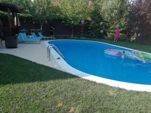 Piscină Metalică cu Pereți din Oțel Galvanizat - Hobby Pool Toscana - 11 x 5 x 1,5 m photo review